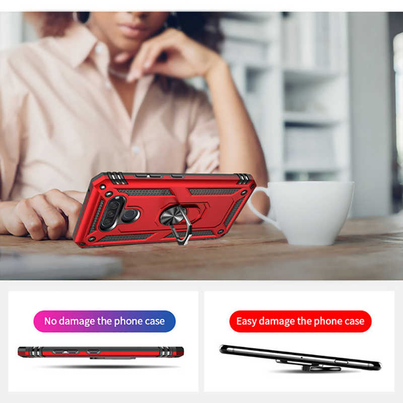 LG Q60 Kılıf Zore Vega Kapak - 6