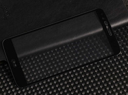 LG Stylus 3 Zore Ekranı Tam Kaplayan Düz Cam Koruyucu Siyah
