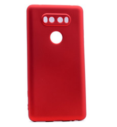 LG V20 Kılıf Zore Premier Silikon Kapak Kırmızı