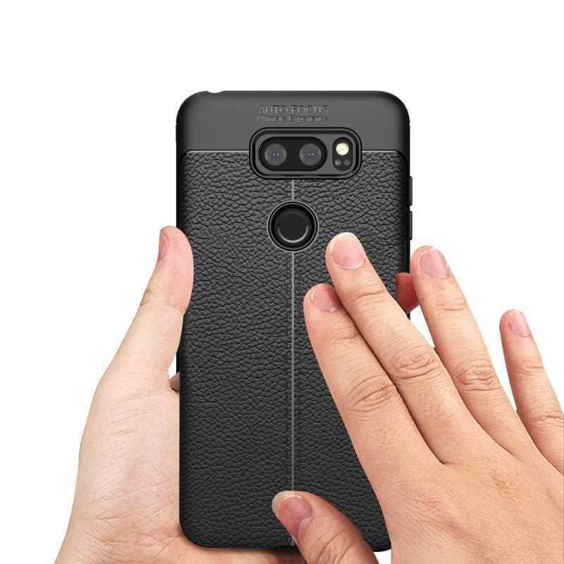 LG V30 Case Zore Niss Silicon Cover - 5