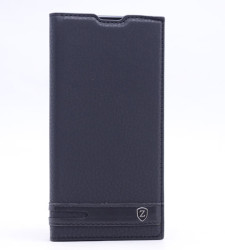 LG V30 Kılıf Zore Elite Kapaklı Kılıf Siyah