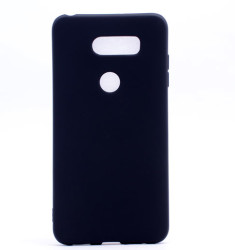 LG V30 Kılıf Zore Premier Silikon Kapak Siyah