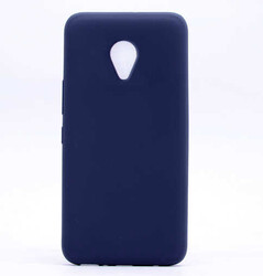 Meizu M5S Case Zore Premier Silicon Cover Navy blue
