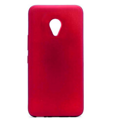 Meizu M5S Kılıf Zore Premier Silikon Kapak Kırmızı
