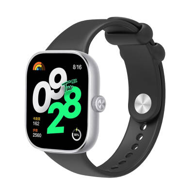 Mi Band 8 Pro Zore KRD-109 Silicone Band Black