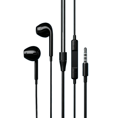 Micflip J01 3D Stereo Ses Destekli 3.5mm Kulakiçi Kulaklık Siyah