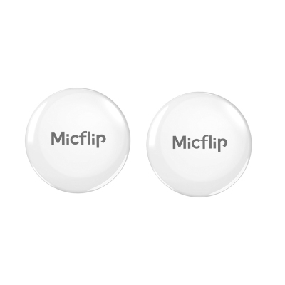 Micflip P23 2-Pack Smart Tag Smart Tracking Device White