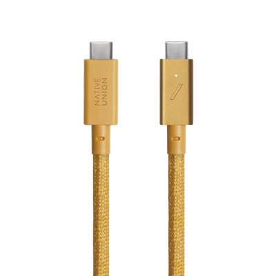 Native Union Belt Pro Series Type-C to Type-C Charging Cable 240W 2.4M Brown