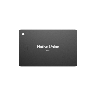 Native Union Find it Card Serisi M-safe Şarj Özellikli iOS Find My Destekli Akıllı Takip Cihazı Siyah