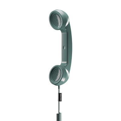 Native Union POP Phone Retro Telephone Handset with Type-C Port Dark Green
