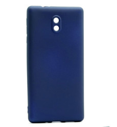 Nokia 3 Kılıf Zore Premier Silikon Kapak Lacivert