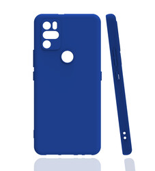 Omix X500 Kılıf Zore Biye Silikon Saks Mavi