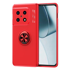 One Plus 10 Pro Case Zore Ravel Silicon Cover Red