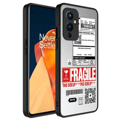 One Plus 9 Case Mirror Patterned Camera Protected Glossy Zore Mirror Cover Fragile