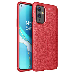 One Plus 9 Case Zore Niss Silicon Cover Red