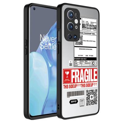 One Plus 9 Pro Case Mirror Patterned Camera Protected Glossy Zore Mirror Cover Fragile