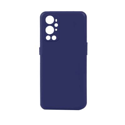 One Plus 9 Pro Case Zore Biye Silicone Navy blue