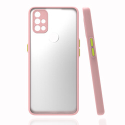 One Plus Nord N10 5G Case Zore Hux Cover Pink