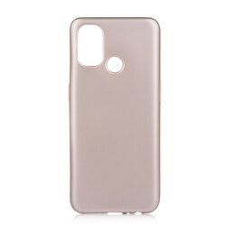 One Plus Nord N100 Case Zore Premier Silicon Cover Gold