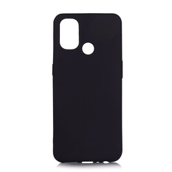 One Plus Nord N100 Case Zore Premier Silicon Cover Black