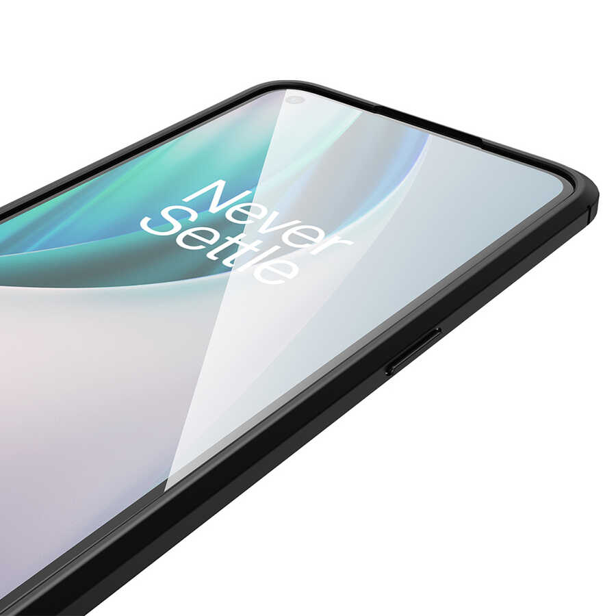 One Plus Nord N100 Kılıf Zore Niss Silikon Kapak - 8