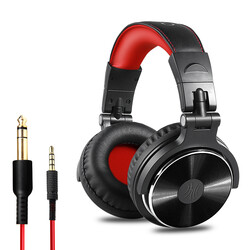 Oneodio Pro 10 3.5mm Headphone Black-Red