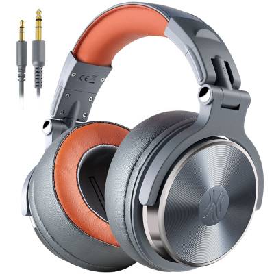 Oneodio Pro 50 Space Gray 3.5mm to 6.35mm DJ Headphones Grey