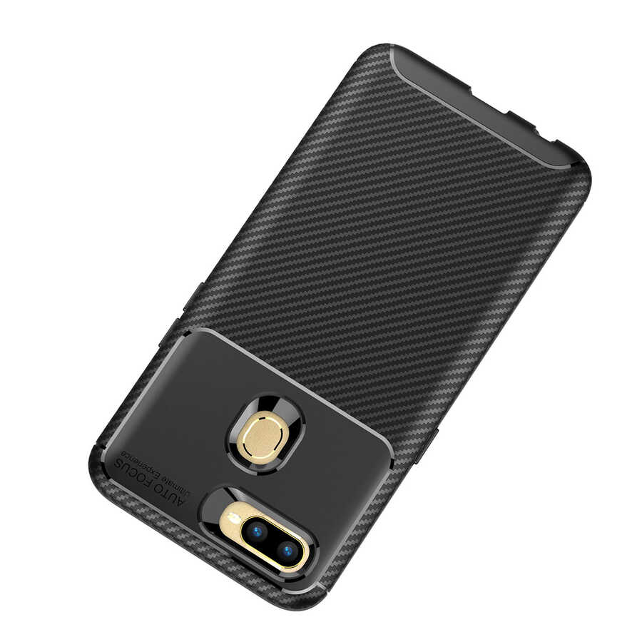 Oppo A12 Case Zore Negro Silicon Cover - 7