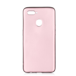 Oppo A12 Case Zore Premier Silicon Cover Rose Gold