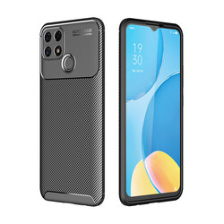 Oppo A15S Case Zore Negro Silicon Cover Black