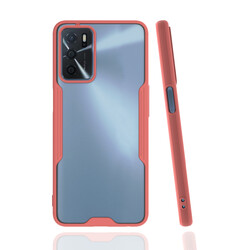 Oppo A16 Case Zore Parfe Cover Pink