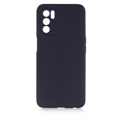 Oppo A16 Case Zore Premier Silicon Cover Black