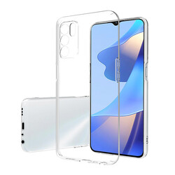 Oppo A16 Case Zore Süper Silikon Cover Colorless