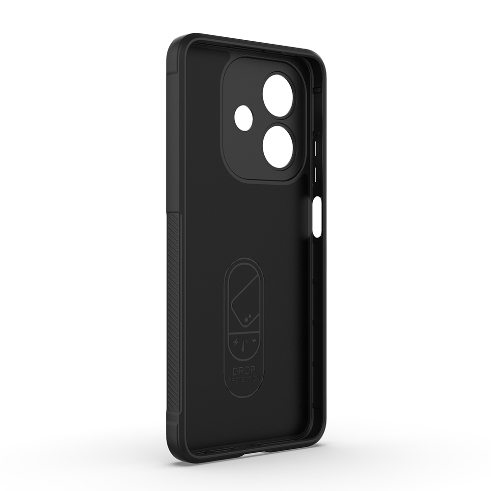 Oppo A3 Case Flexible TPU Hollow Back Surface Design Zore Etnik Silicone Cover - 6