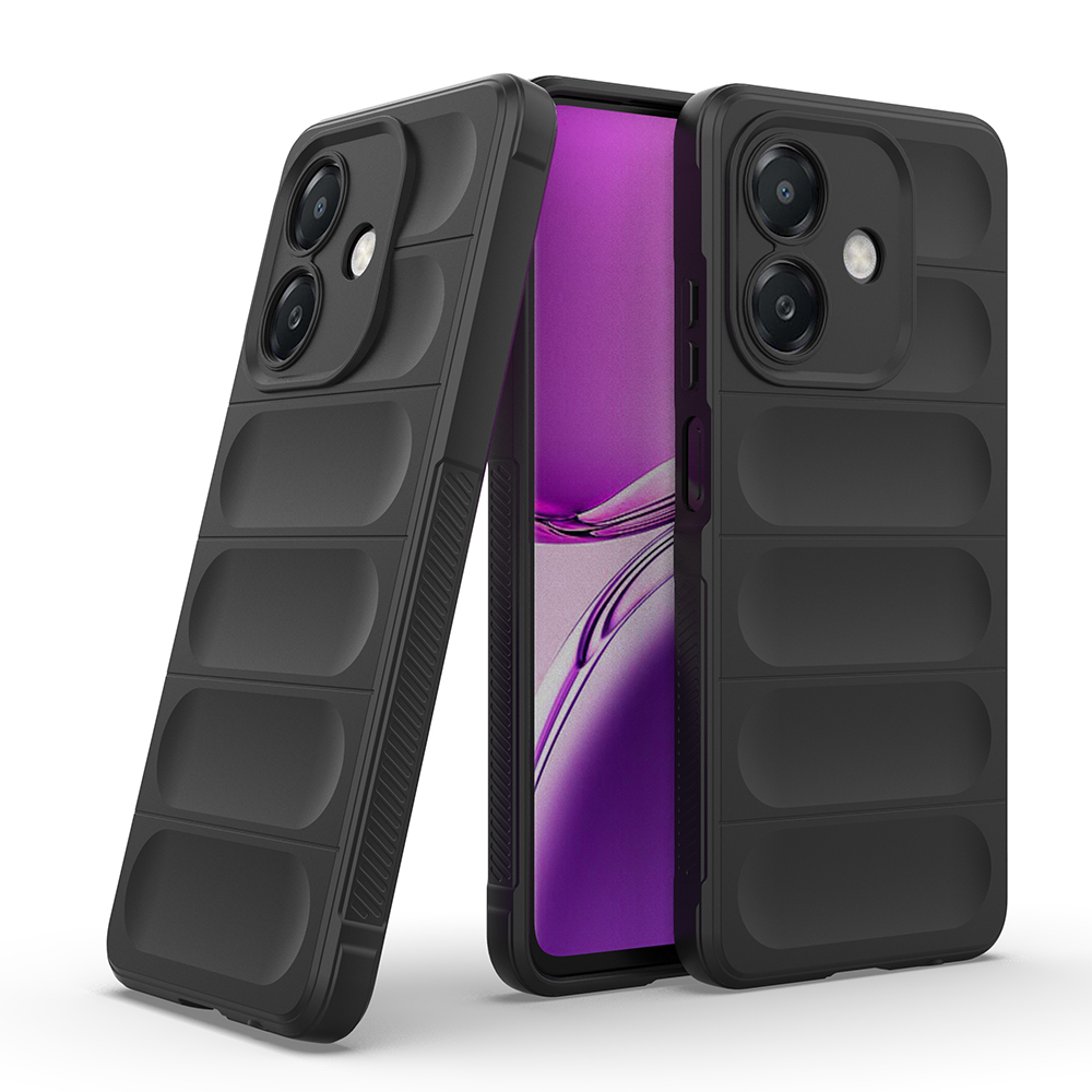 Oppo A3 Case Flexible TPU Hollow Back Surface Design Zore Etnik Silicone Cover - 11