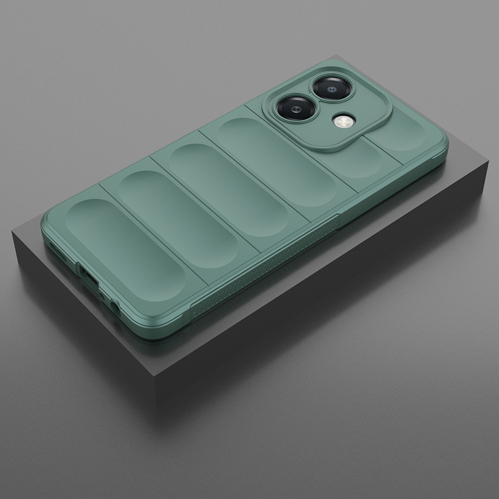 Oppo A3 Case Flexible TPU Hollow Back Surface Design Zore Etnik Silicone Cover - 34