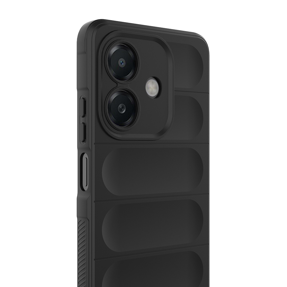 Oppo A3 Kılıf Esnek TPU Oyuklu Arka Yüzey Tasarımlı Zore Etnik Silikon Kapak - 5