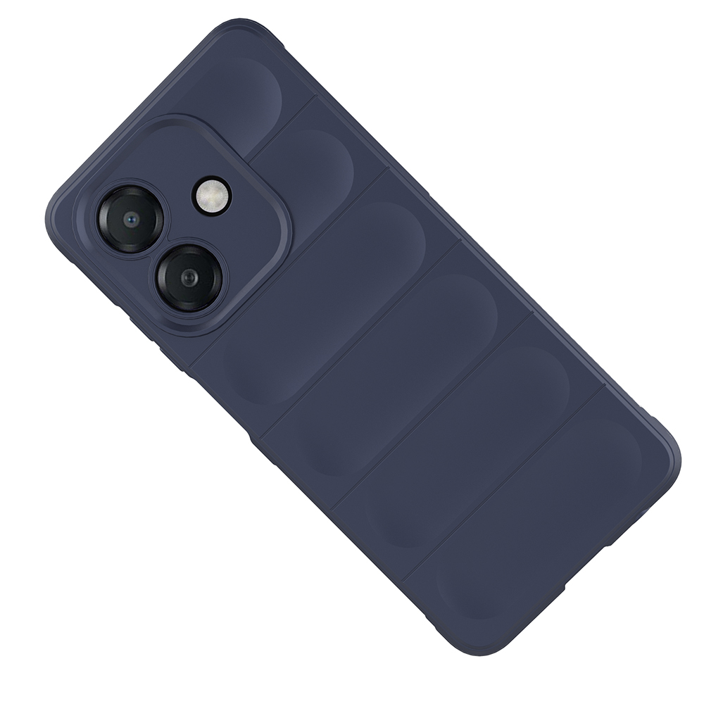 Oppo A3 Kılıf Esnek TPU Oyuklu Arka Yüzey Tasarımlı Zore Etnik Silikon Kapak - 8