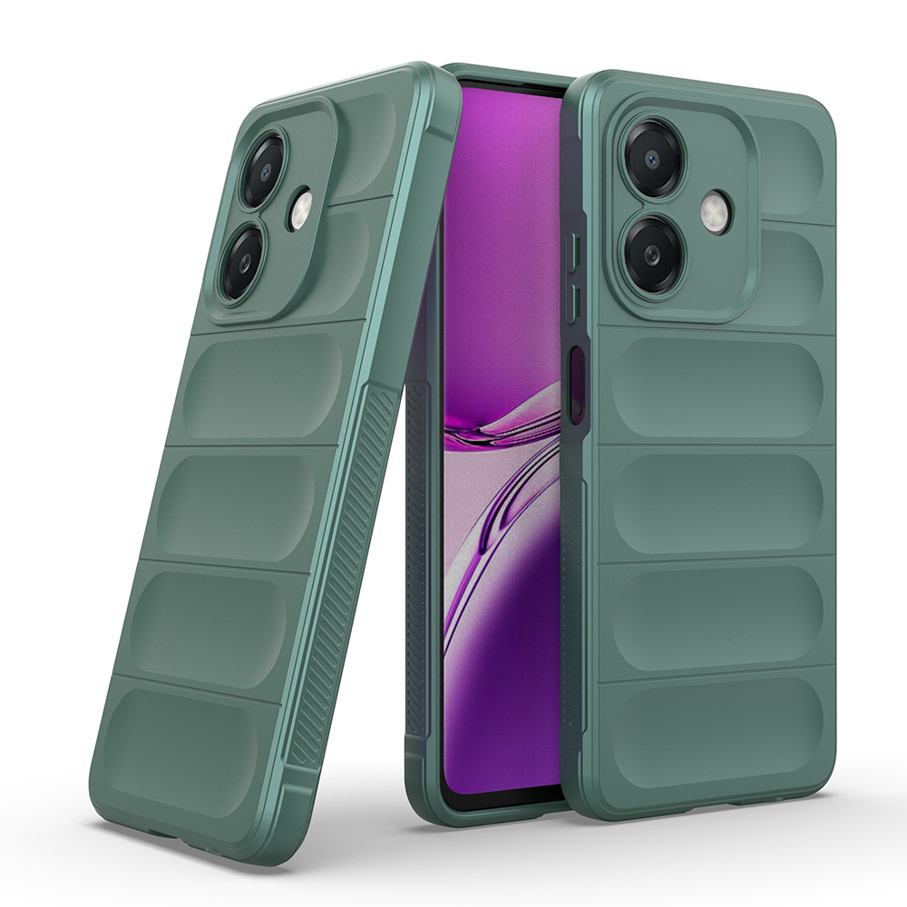 Oppo A3 Kılıf Esnek TPU Oyuklu Arka Yüzey Tasarımlı Zore Etnik Silikon Kapak - 12