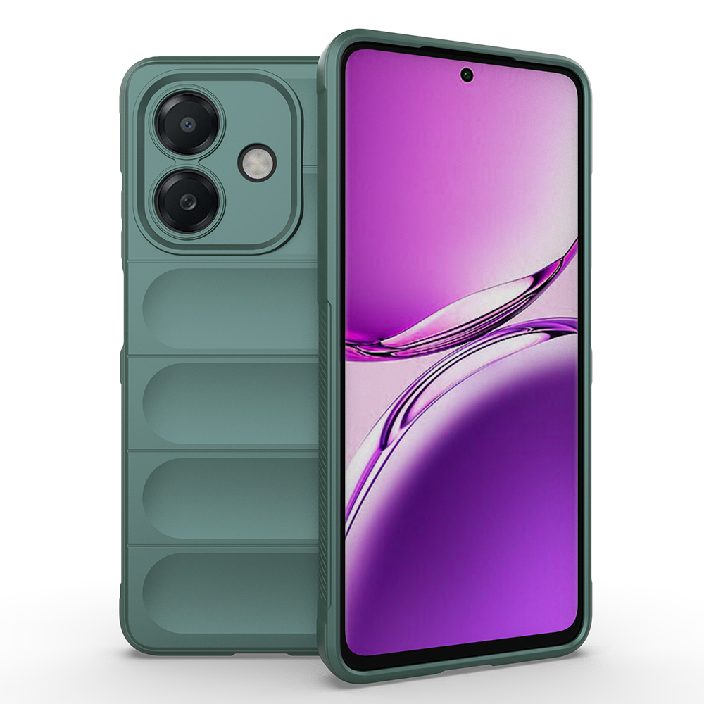 Oppo A3 Kılıf Esnek TPU Oyuklu Arka Yüzey Tasarımlı Zore Etnik Silikon Kapak - 1