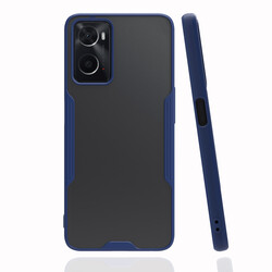 Oppo A36 Case Zore Parfe Cover Navy blue