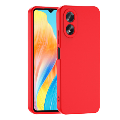 Oppo A38 Case Zore Mara Launch Cover Red