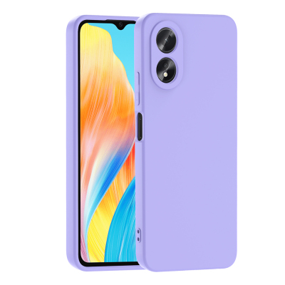 Oppo A38 Case Zore Mara Launch Cover Lila