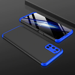 Oppo A52 Case Zore Ays Cover Black-Blue