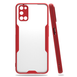 Oppo A52 Case Zore Parfe Cover Red