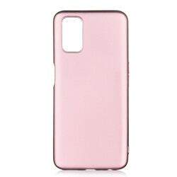 Oppo A52 Case Zore Premier Silicon Cover Rose Gold