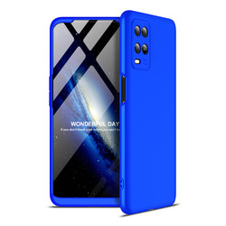 Oppo A54 4G Case Zore Ays Cover Blue