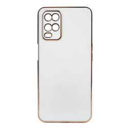 Oppo A54 4G Case Zore Bark Cover White