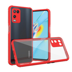 Oppo A54 4G Case ​​Zore Kaff Cover Red