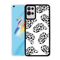 Oppo A54 4G Case Zore M-Fit Patterned Cover Hat No5